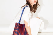Pleated Tote Bag