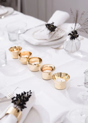 Kin Brass Candleholders - Set of 5