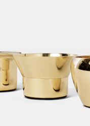 Kin Brass Candleholders - Set of 5