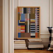 Woven Perspectives No. 02 shown framed