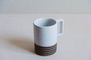 Wolf Ceramics Big Daddy Mug in Black Striped