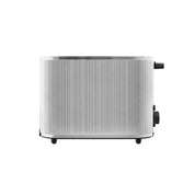 Bernadotte Toaster in Polished Steel by Georg Jensen, grooved stainless steel