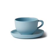 Espresso & Saucer Round Duck Egg