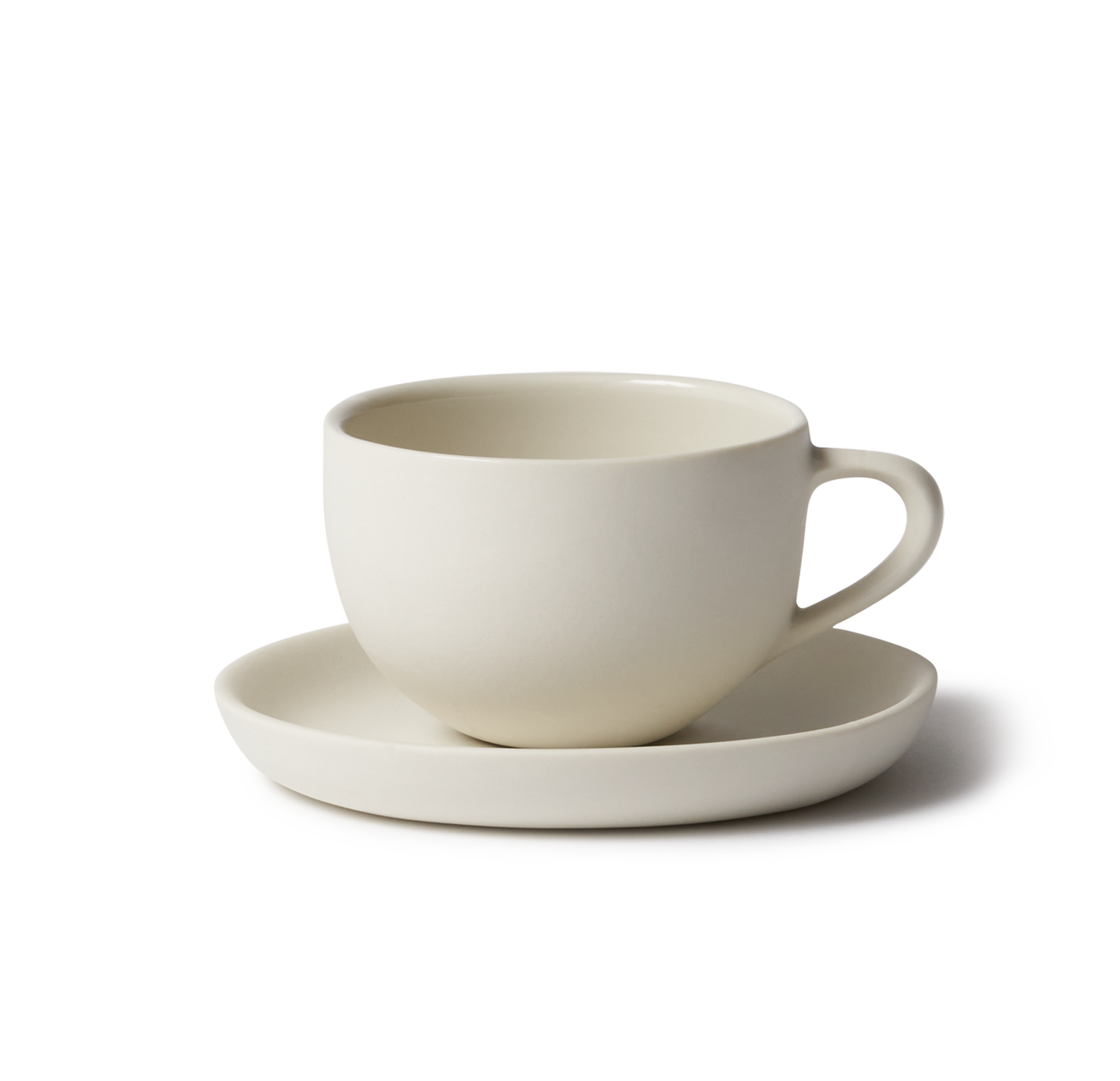 Espresso & Saucer Round Milk