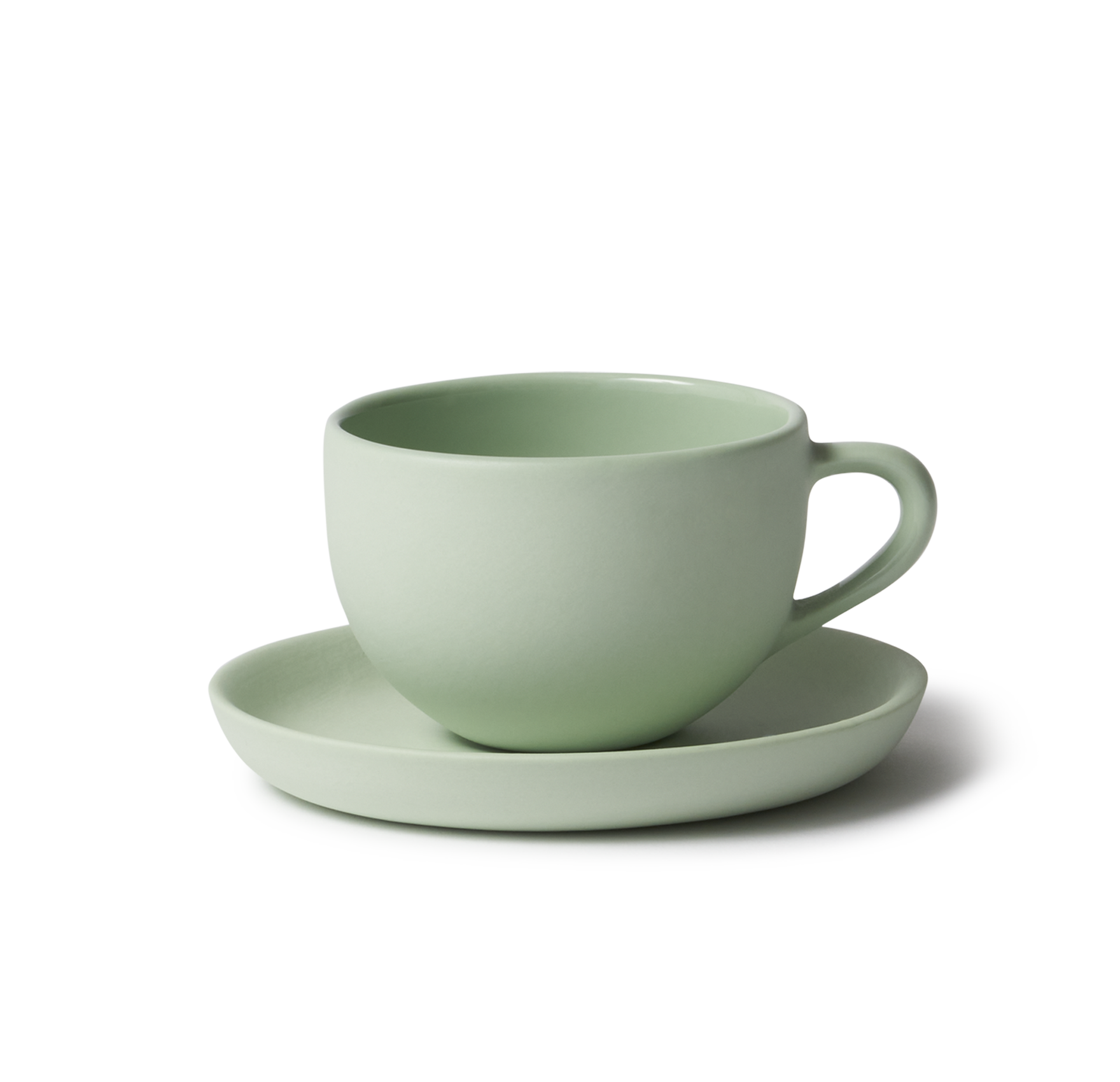Espresso & Saucer Round Pistachio
