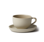 Espresso & Saucer Round Sand