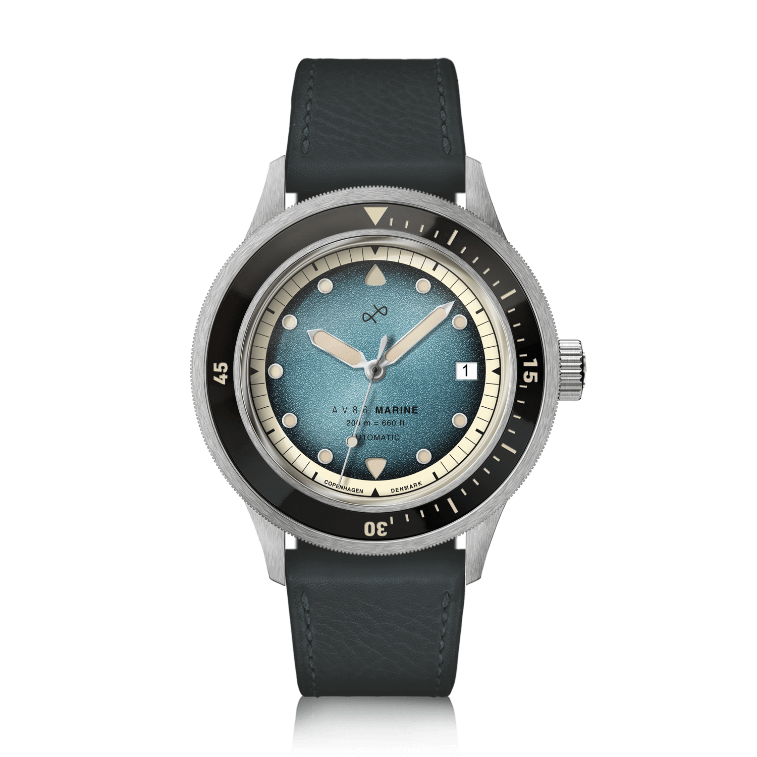 1956 Marine Automatic, Steel / Blue Fade