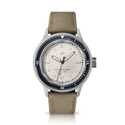 1956 Marine Navy & Off White diver watch, front view