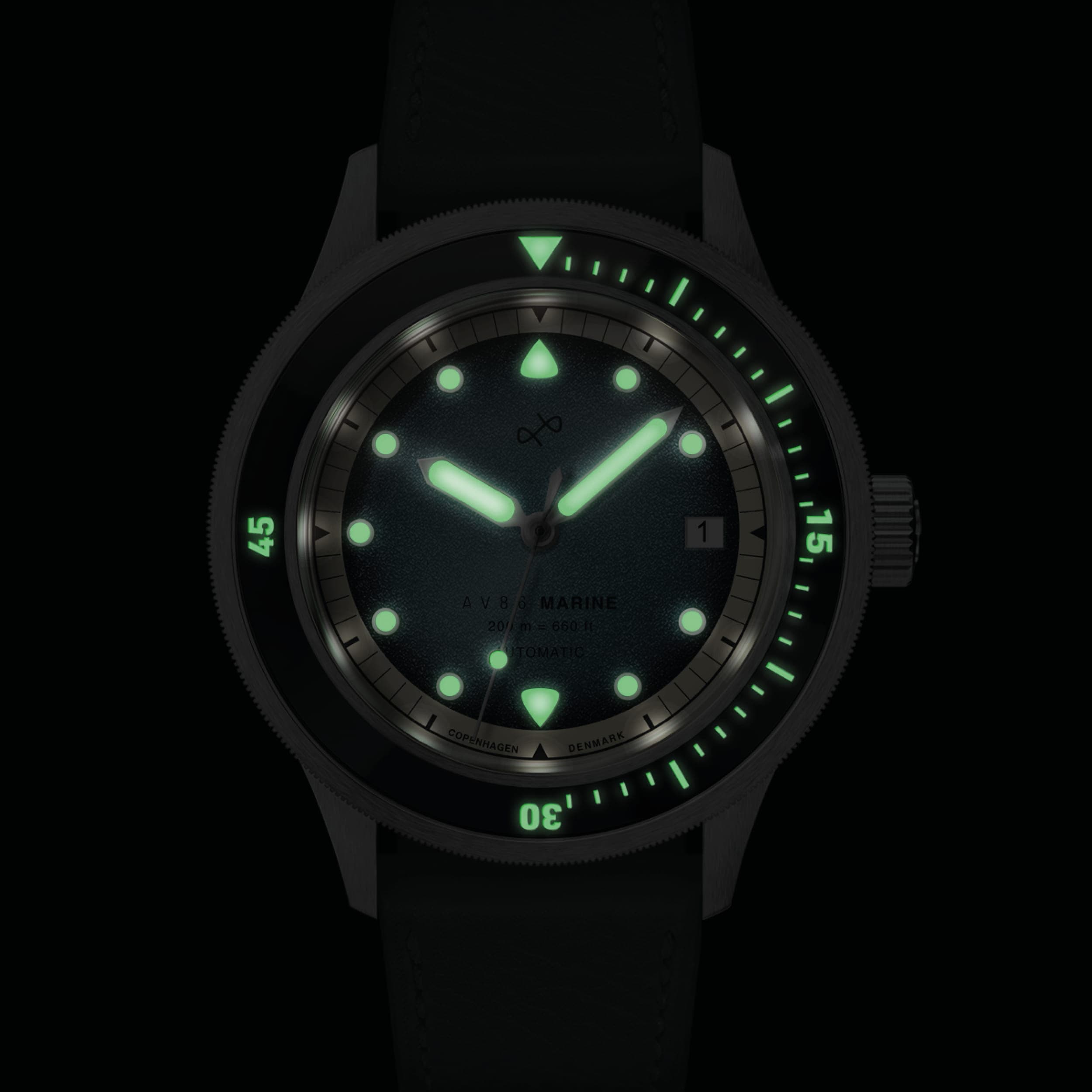 1956 Marine Automatic, Steel / Blue Fade