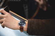 1960 Racing Chronograph on wrist while driving