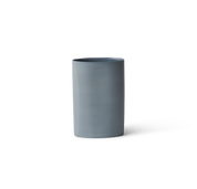 Vase Oval Small - Steel