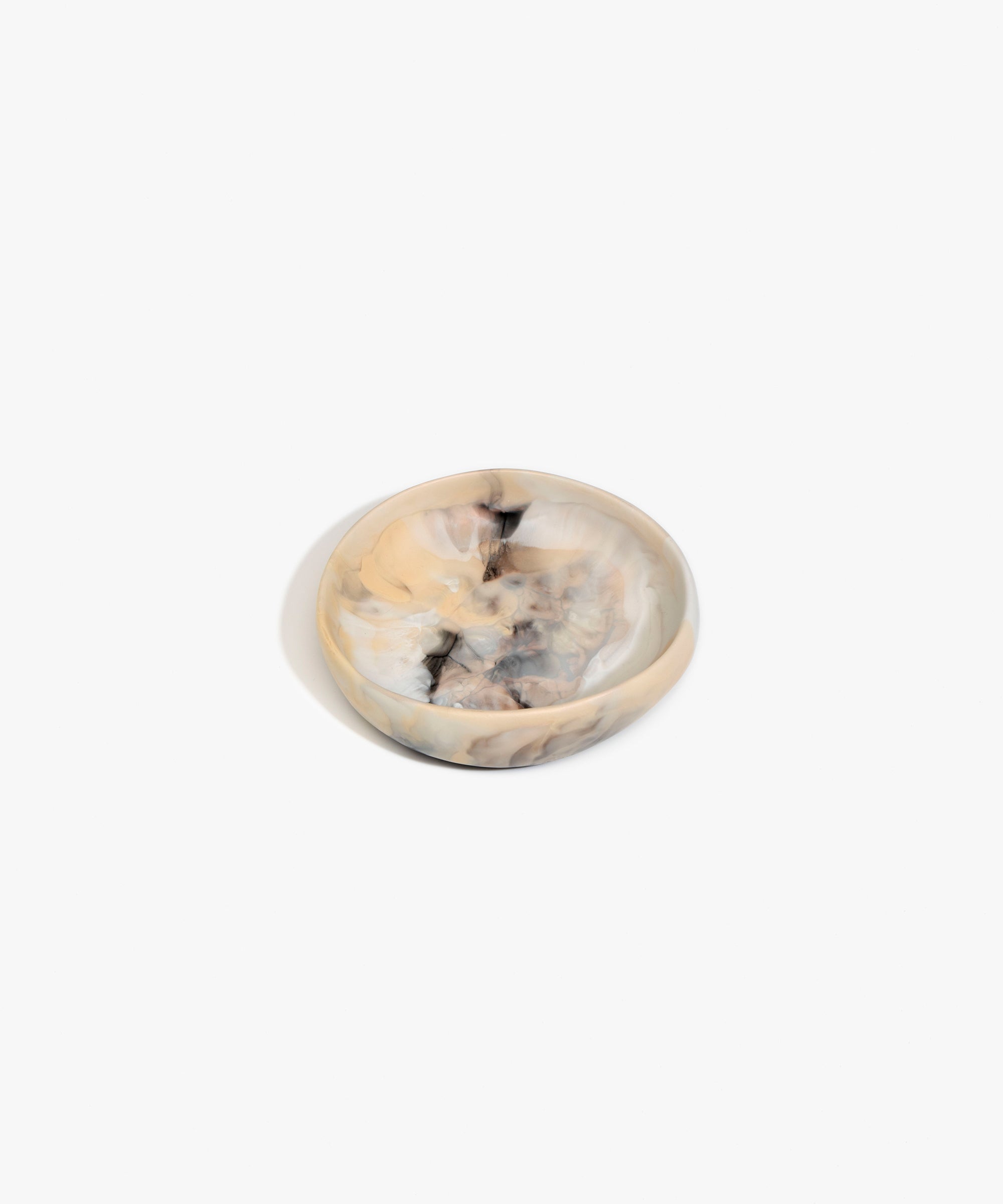 Small Earth Bowl, styled by Dinosaur Designs, hand-cast resin