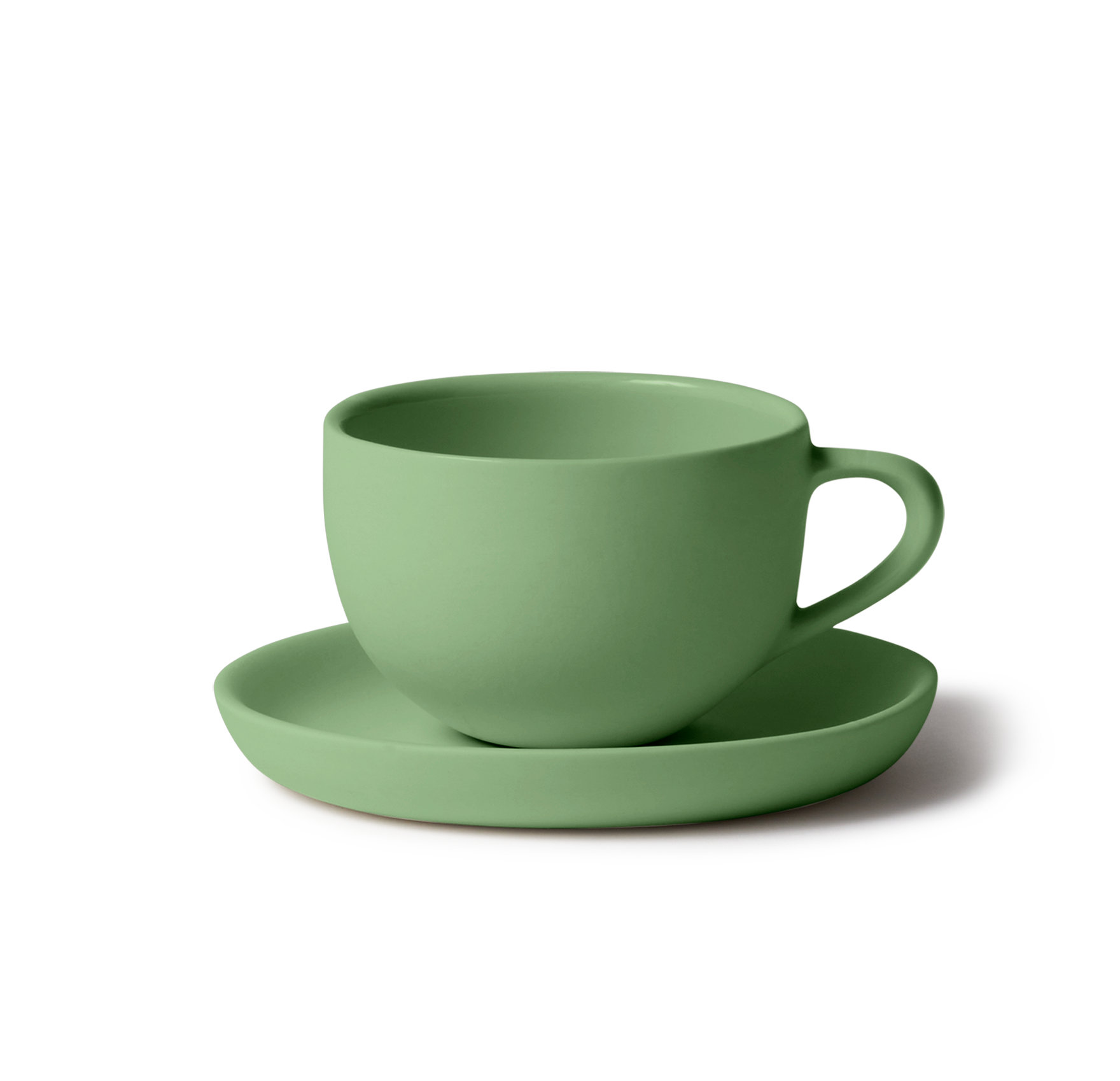 Espresso & Saucer Round Wasabi