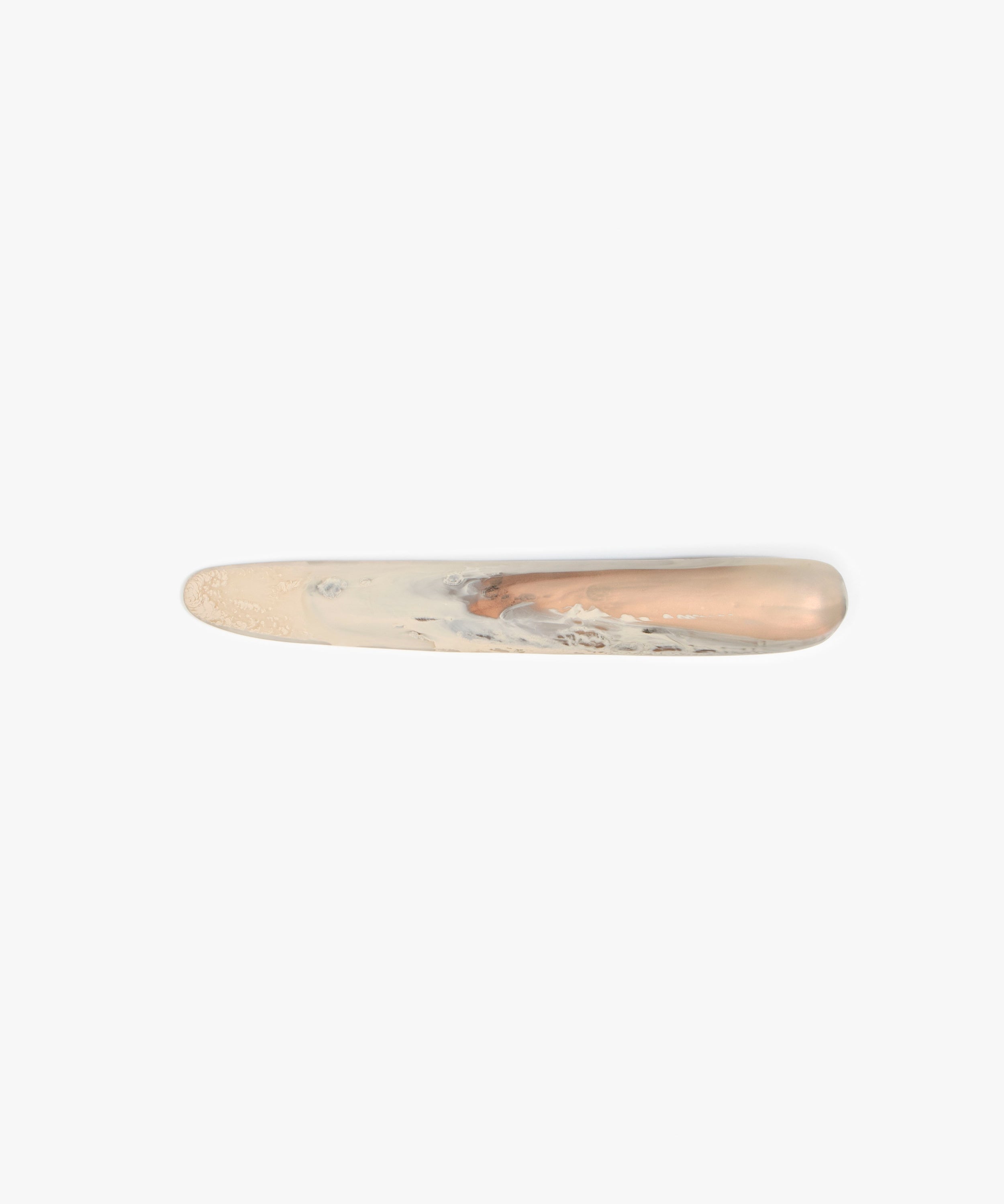 Stone Cheese Knife in Sandy Pearl by Dinosaur Designs, hand-cast resin