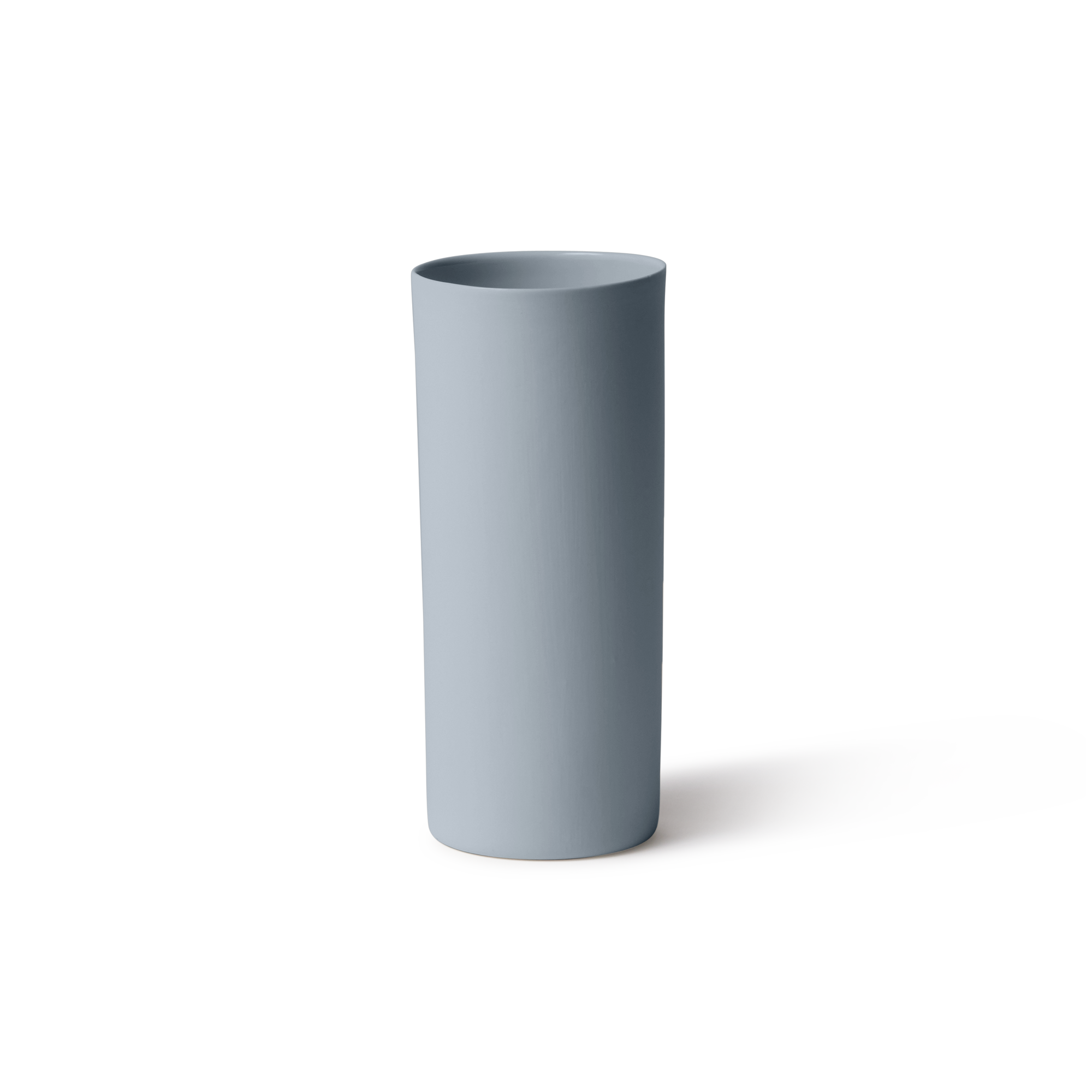 Vase Round Medium - Steel