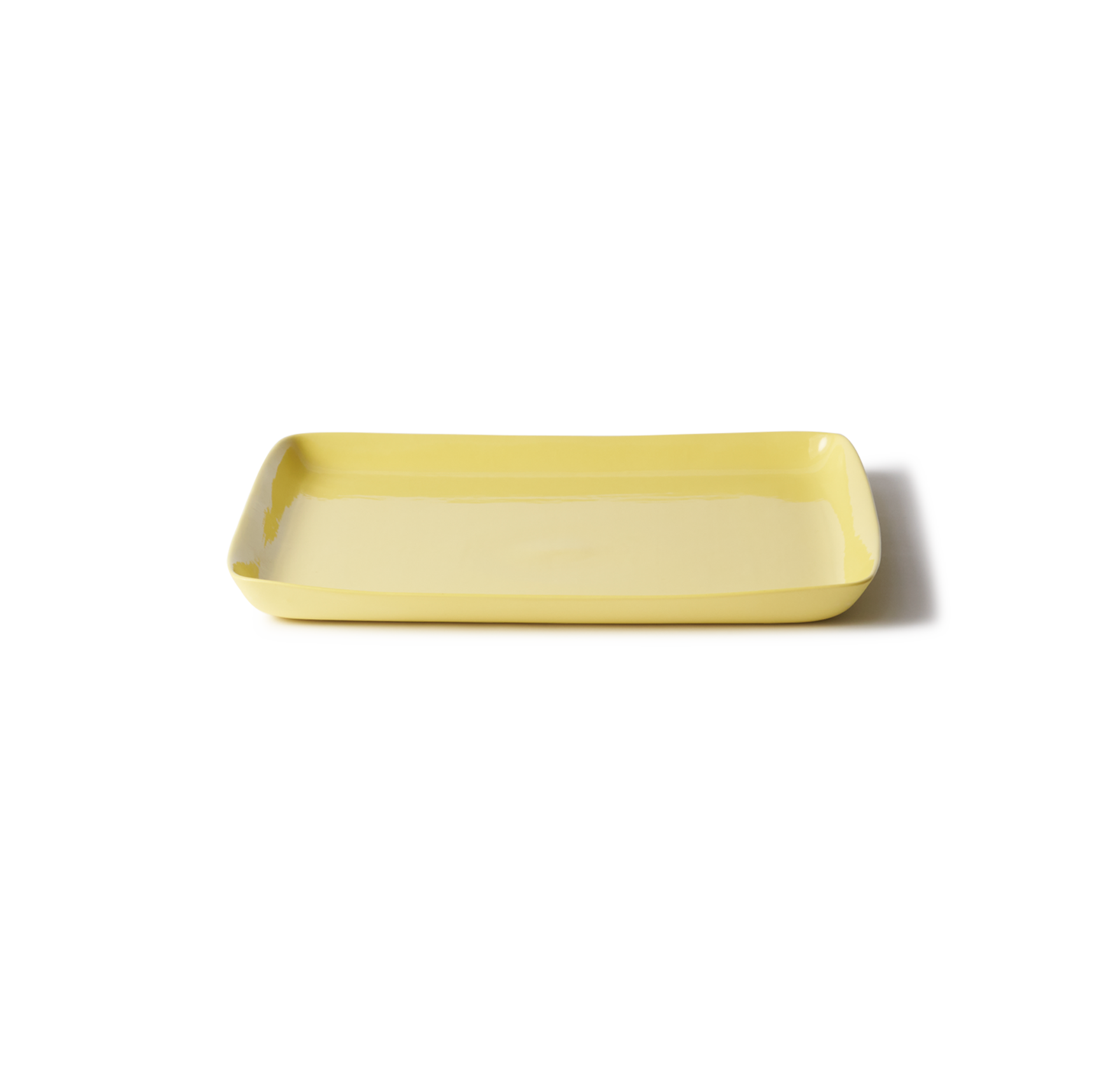 Square Platter Large - Yellow