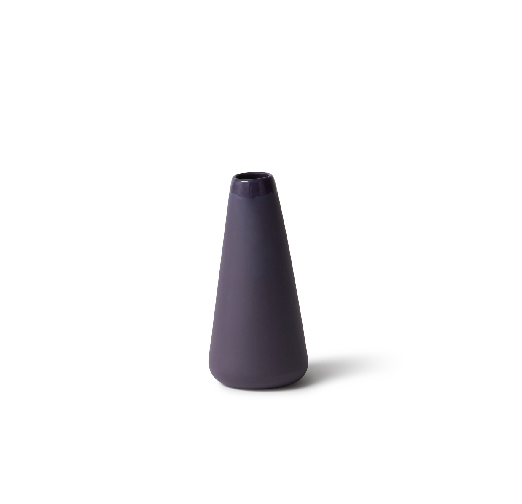 Tear Vase - Plum