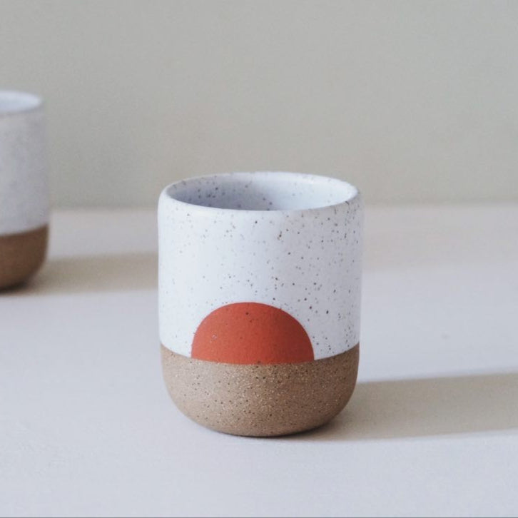 Wolf Ceramics Wolf Cup in Harvest Moon