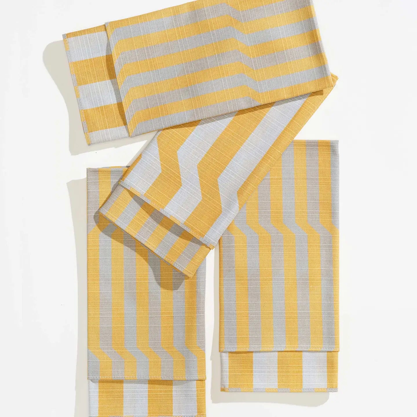 Stripe Dinner Napkins - Stonecrop