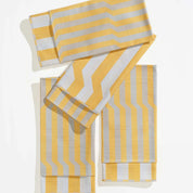 Stripe Dinner Napkins - Stonecrop