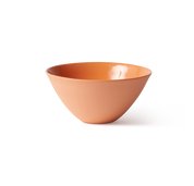 Flared Medium Bowl Orange