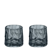 koziol Superglas CLUB No. 2 whiskey glass, transparent grey