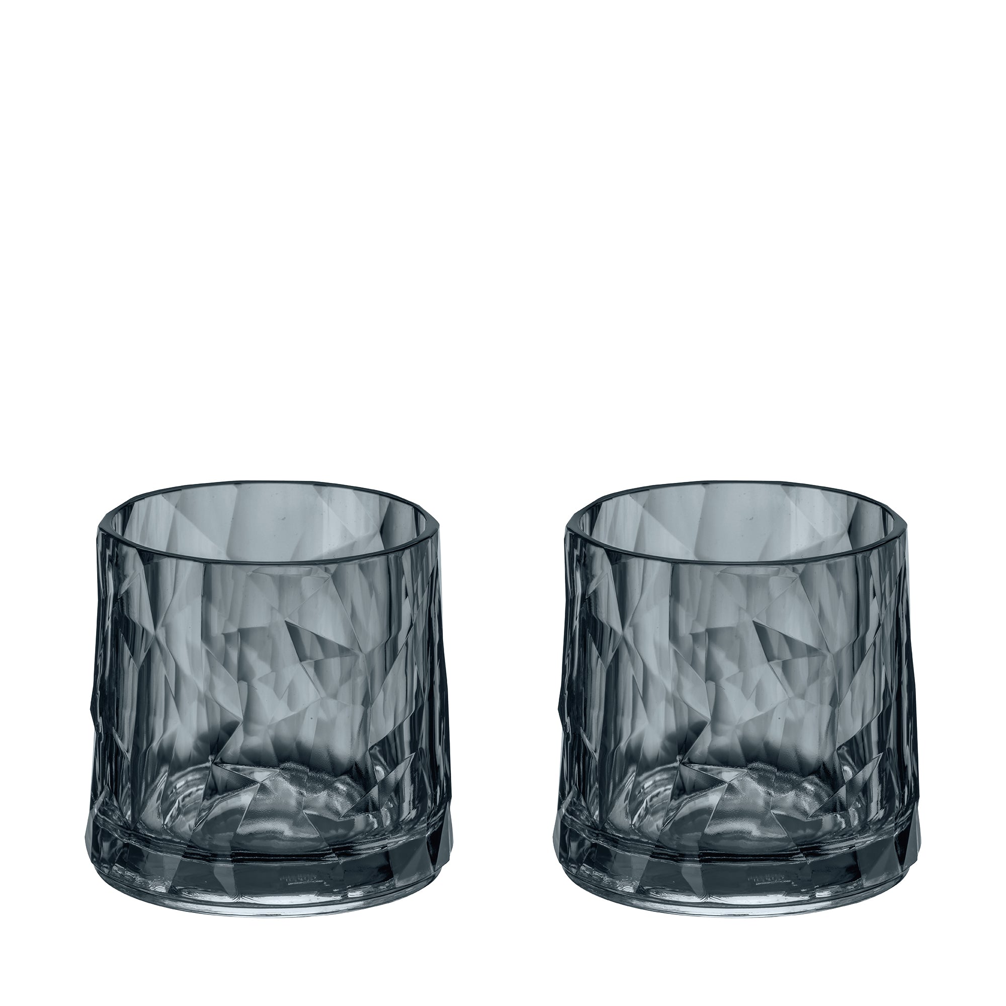 koziol Superglas CLUB No. 2 whiskey glass, transparent grey