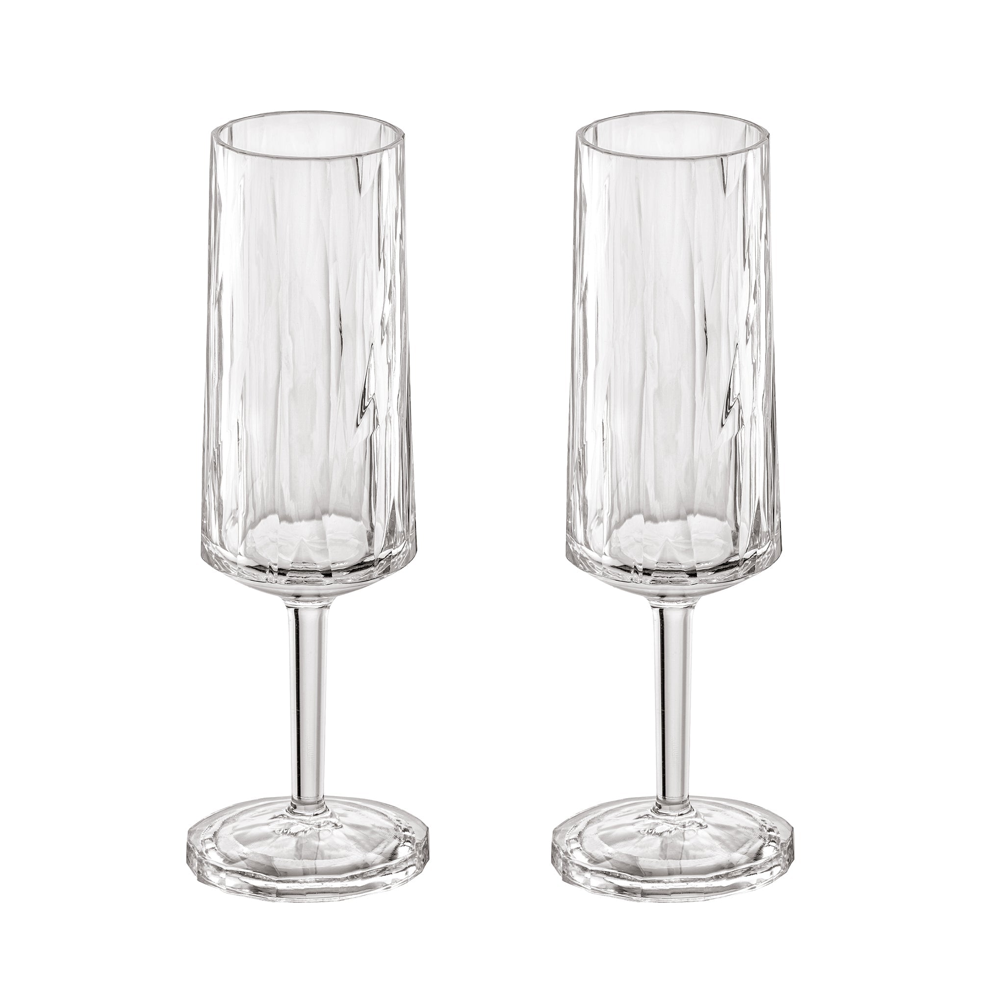 koziol Superglas CLUB No. 14 champagne glass, crystal clear