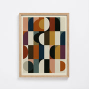 Kiln No. 05 framed and hung on a wall