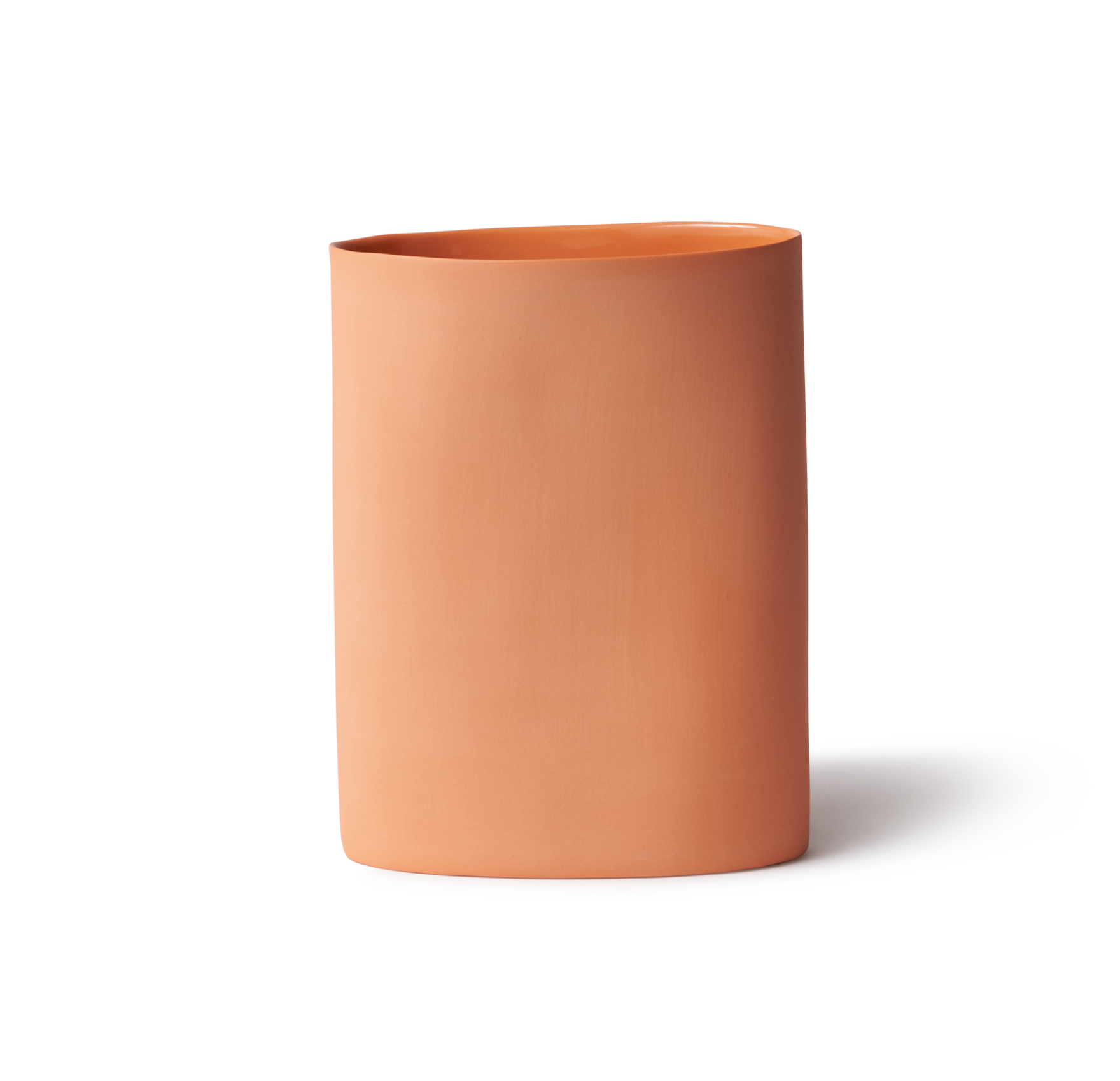 Vase Oval Medium Orange