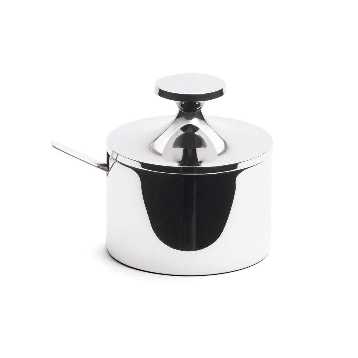 Stainless Steel Sugar Pot, 18cl, Stainless Handle