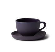 Espresso & Saucer Round Plum