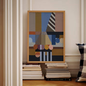 Woven Perspectives No. 05 shown framed