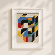 Construct No. 02 shown in a white frame with a mat
