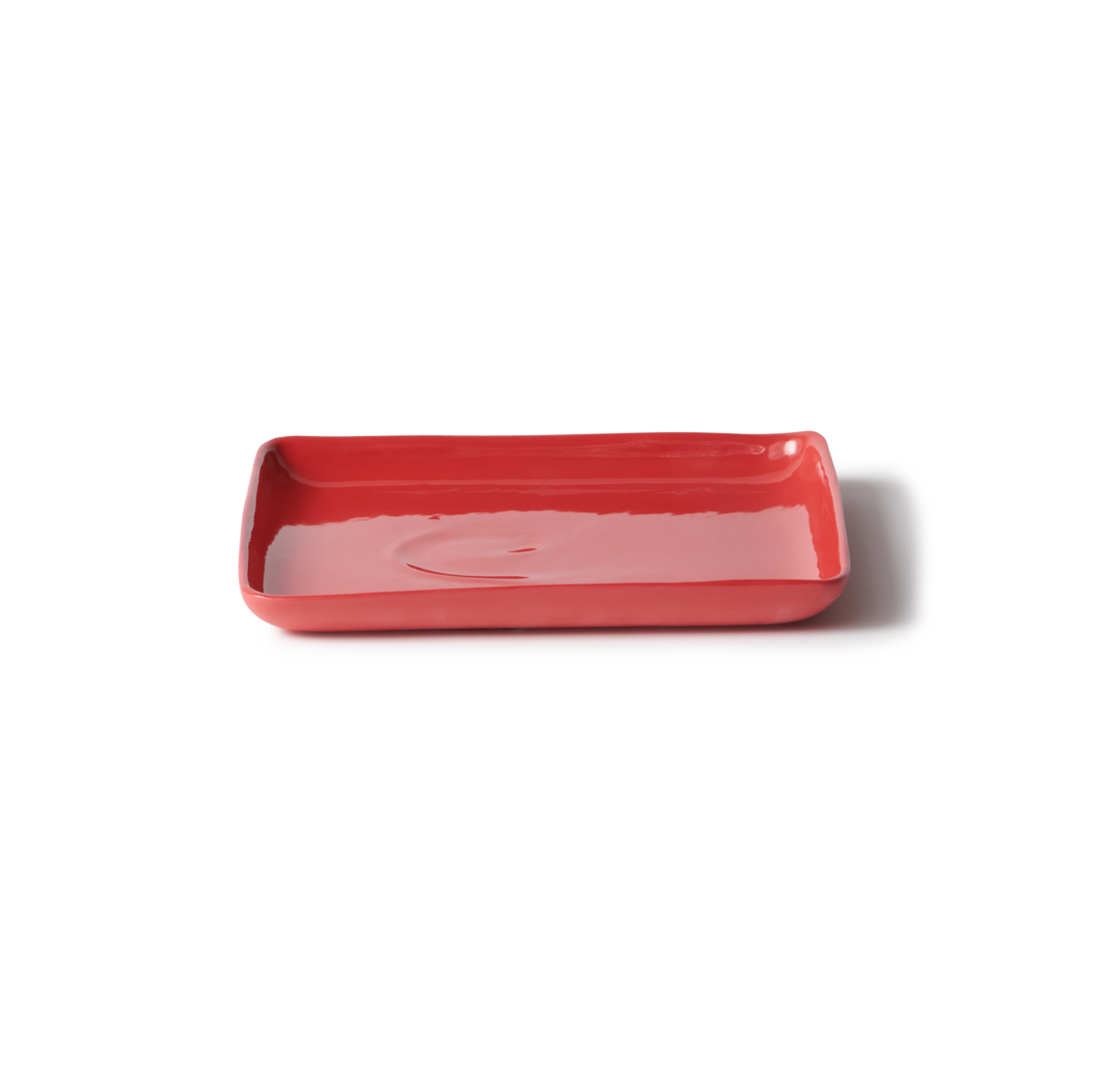 Square Platter Medium - Red