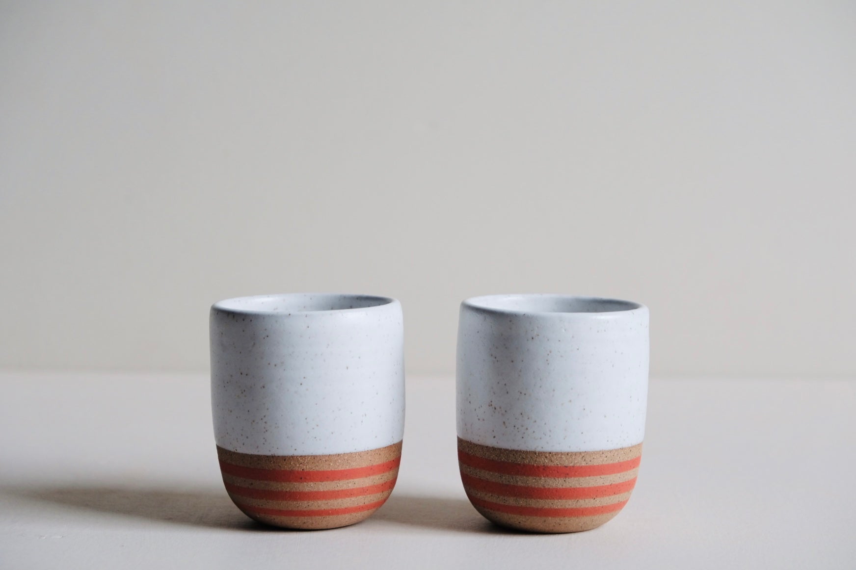 Wolf Ceramics Wolf Cup in Poppy