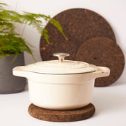 Smoked Cork Trivet Small