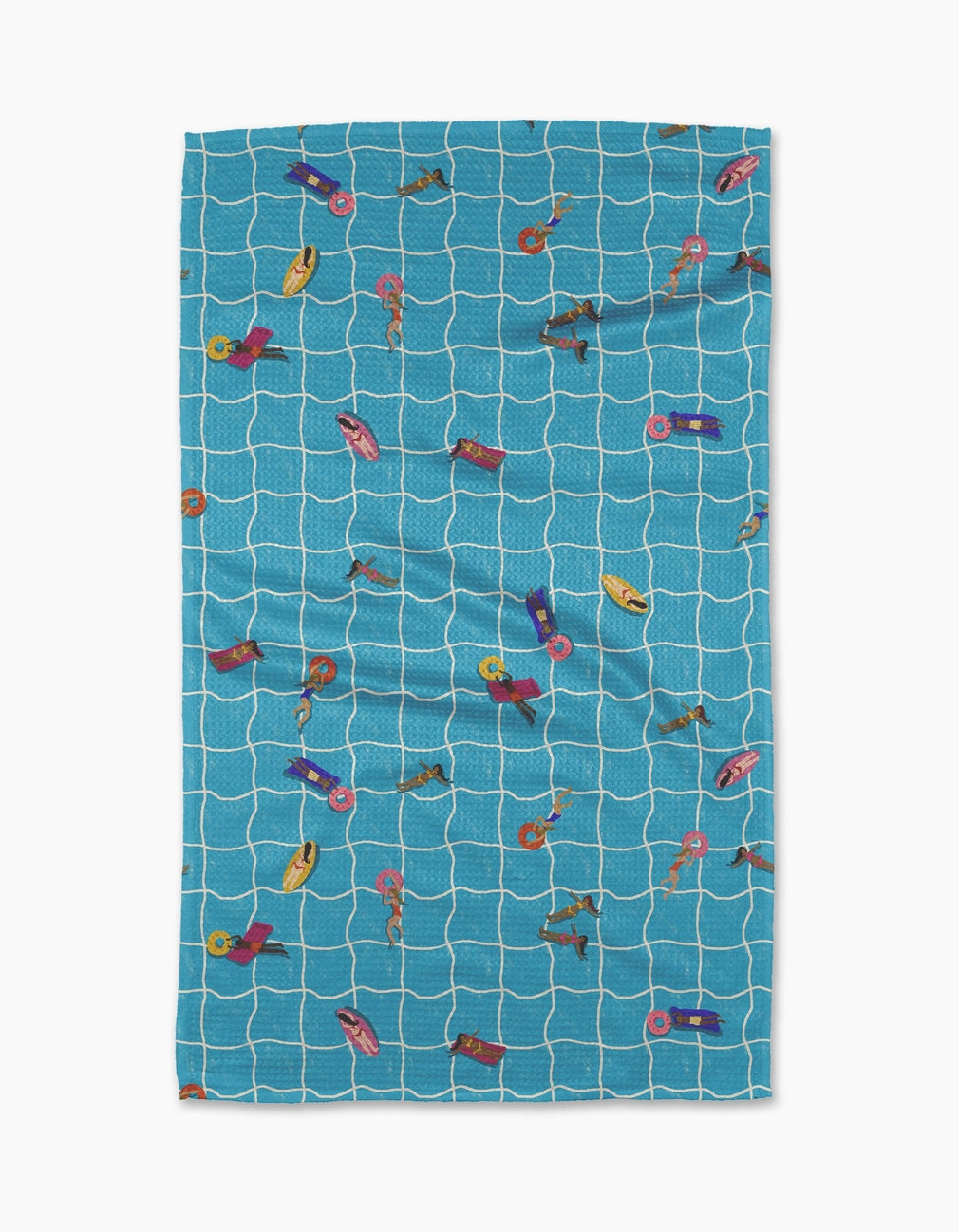 Kitchen Tea Towel - At the Pool