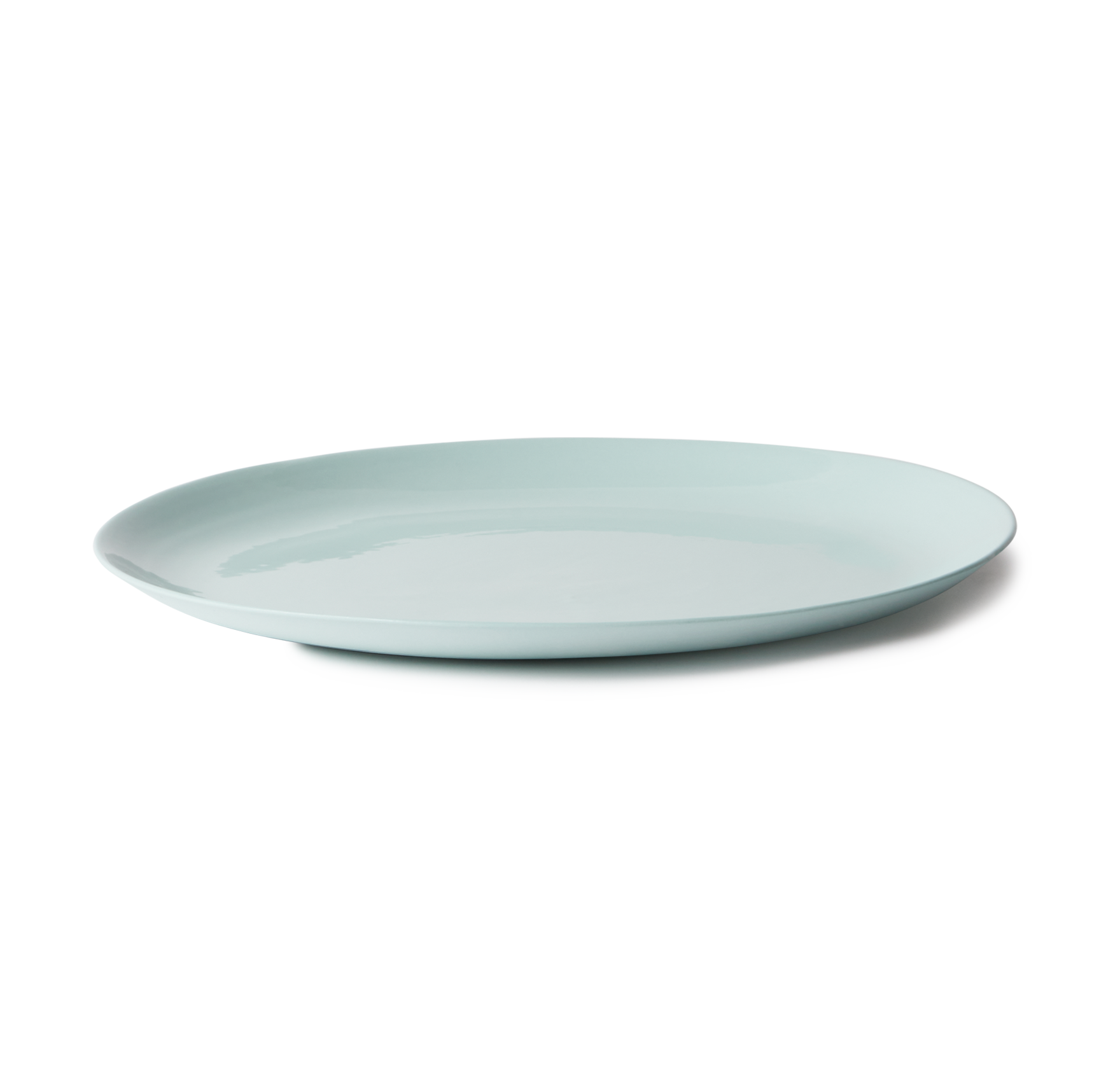 Flared Dinner Plate Blue