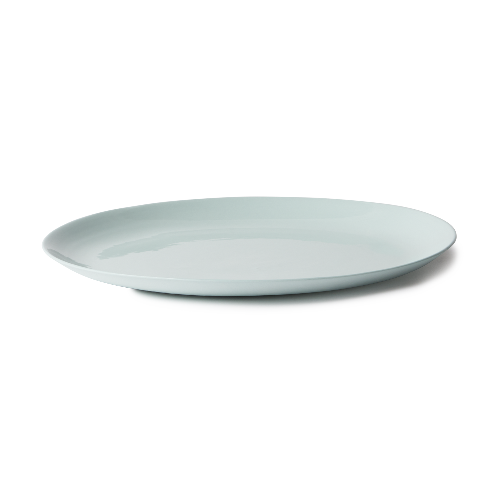 Flared Dinner Plate Blue