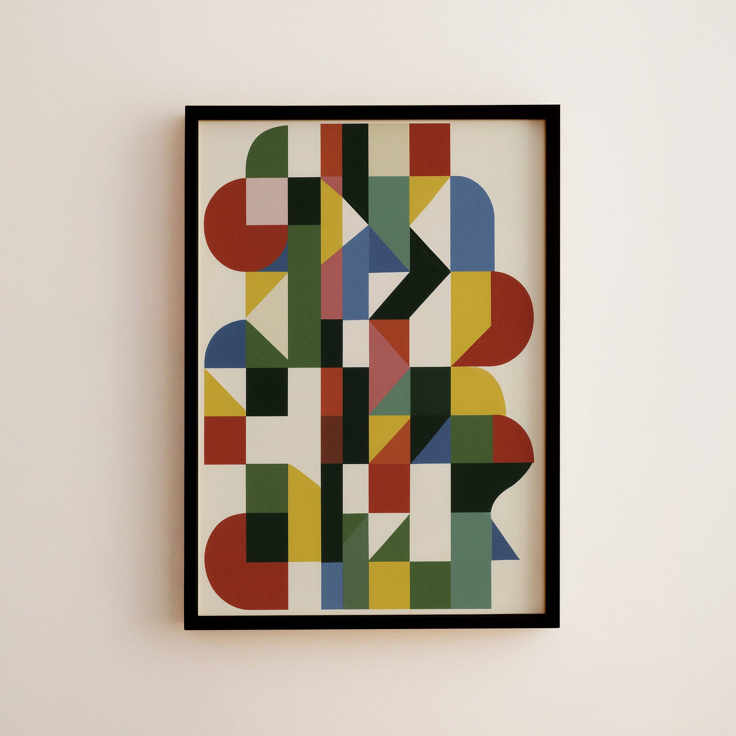 Construct No. 04 shown framed in a styled interior