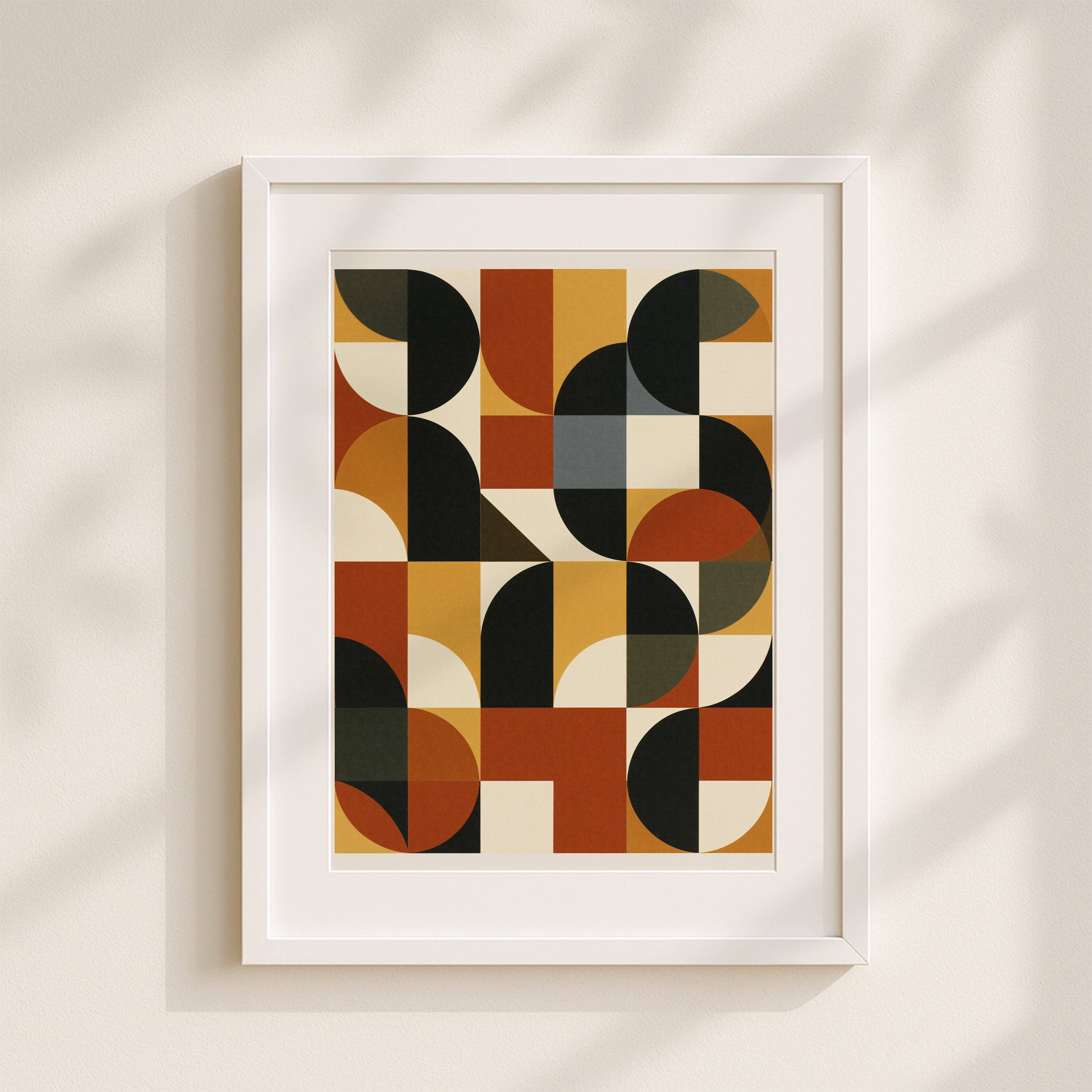 Kiln No. 03 shown in a white frame with a mat