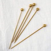 Gold Cocktail Picks