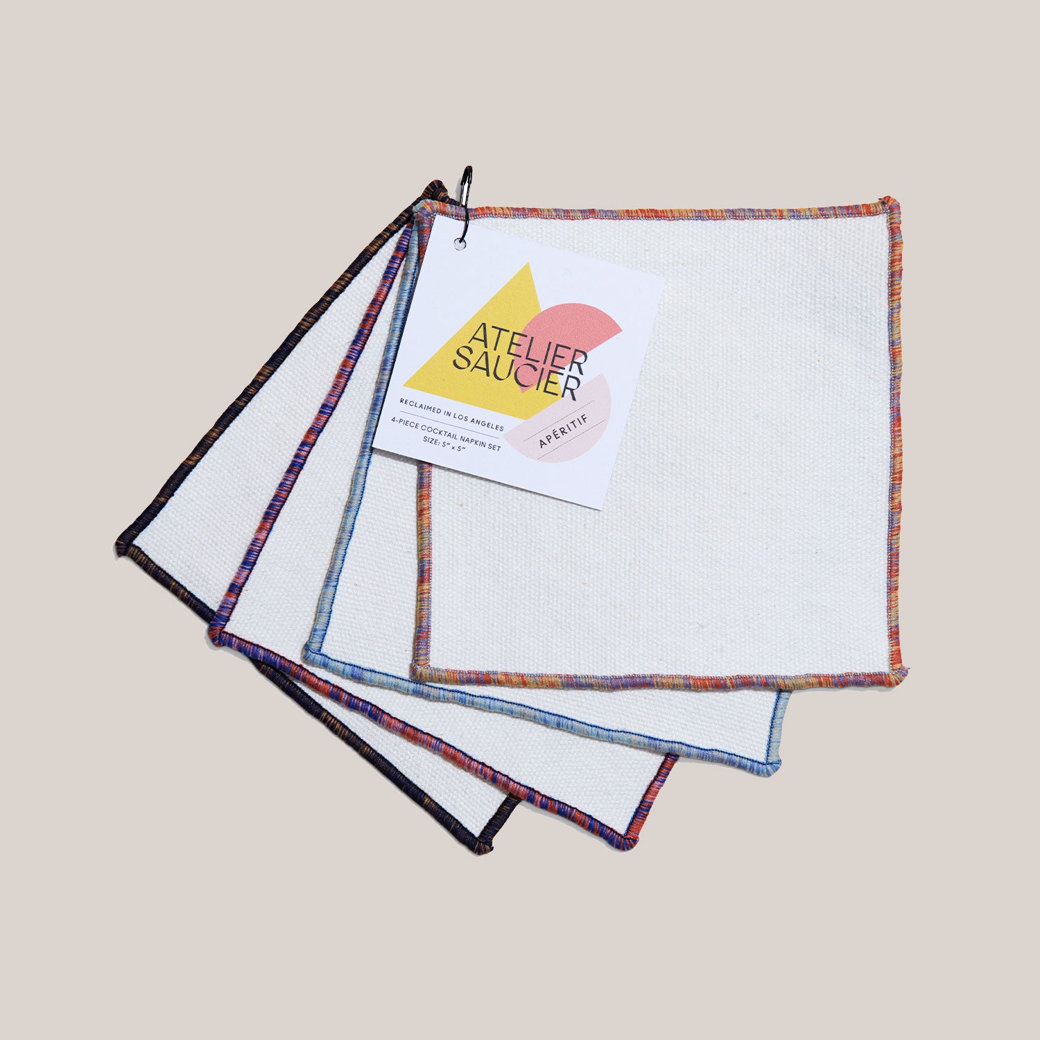 ATELIERSAUCIERCocktailNapkinsinRainbowSkyWhiteBackground.jpg