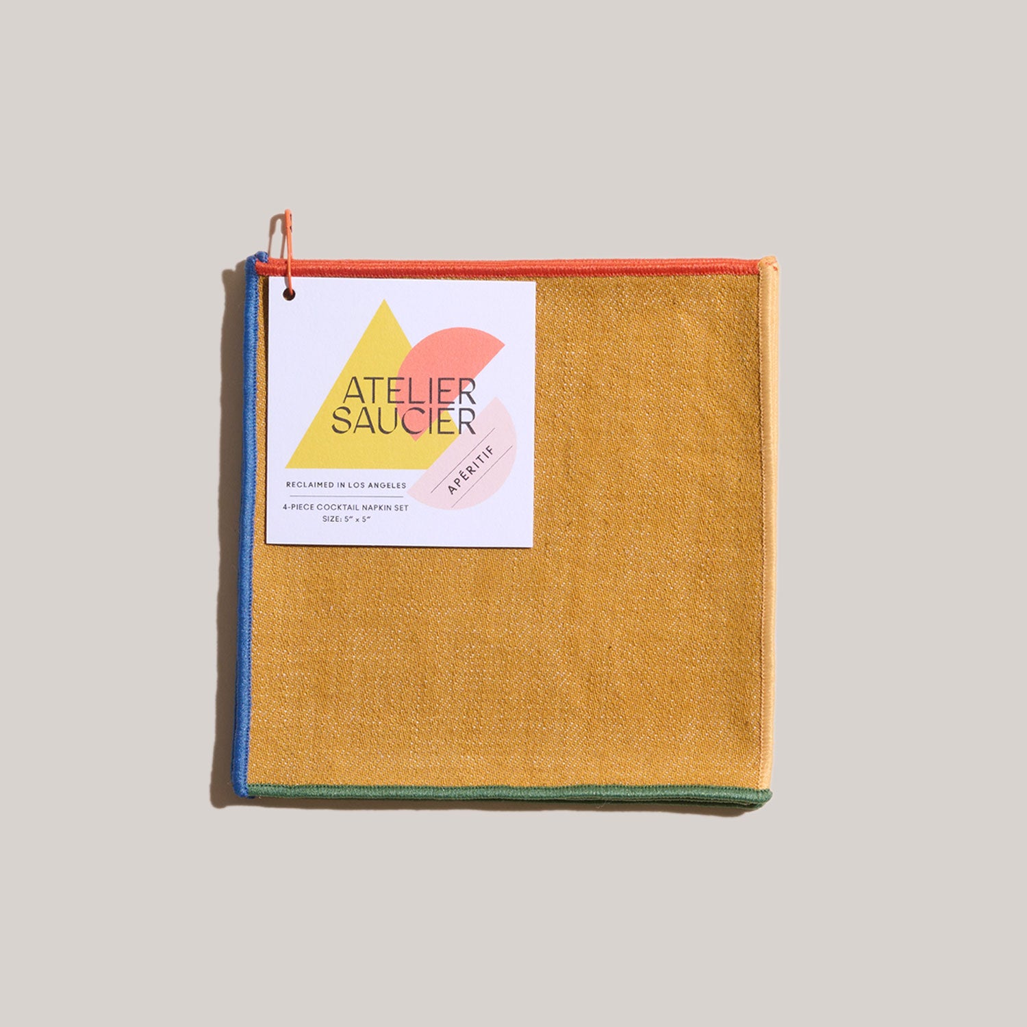 Cocktail Napkin Set in Toucan
