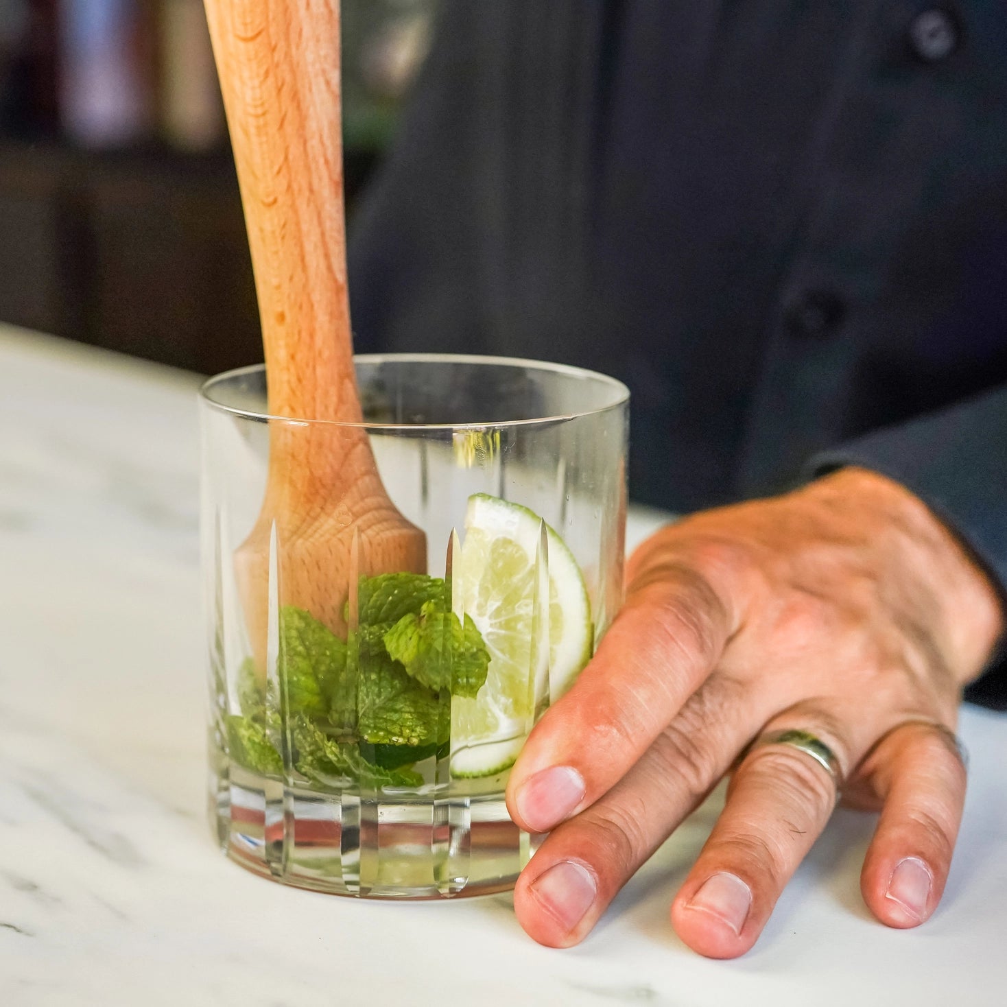 Natural Hardwood Cocktail Muddler