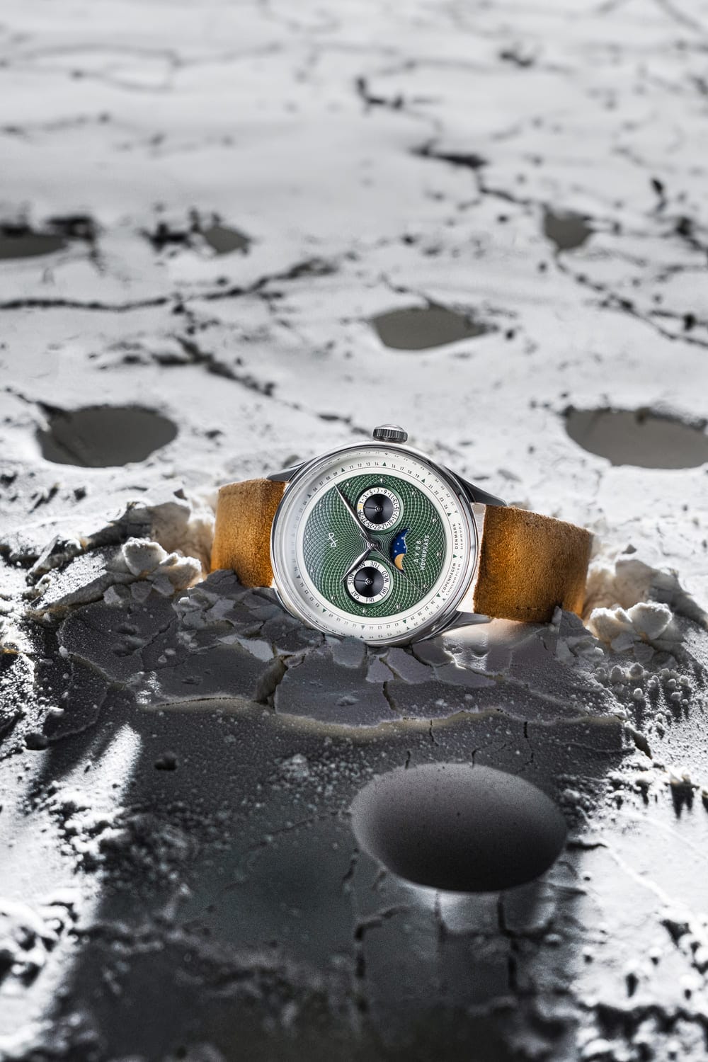 1968 Moonphase, Steel / Green