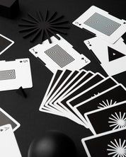 Eames "Starburst" Playing Cards (Black Edition)