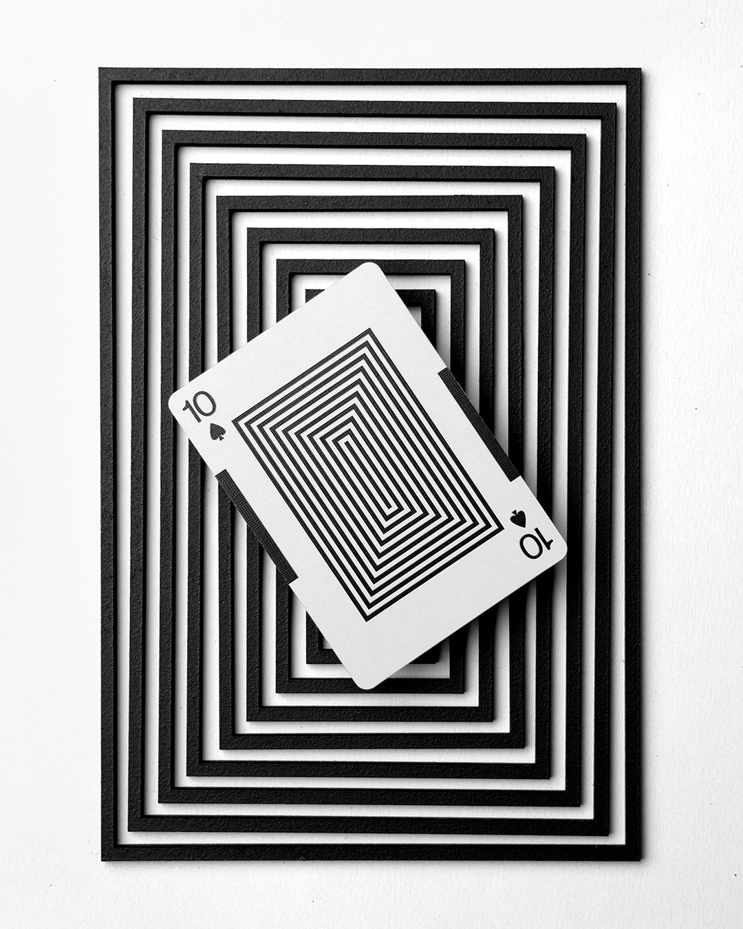 Eames "Starburst" Playing Cards (Black Edition)