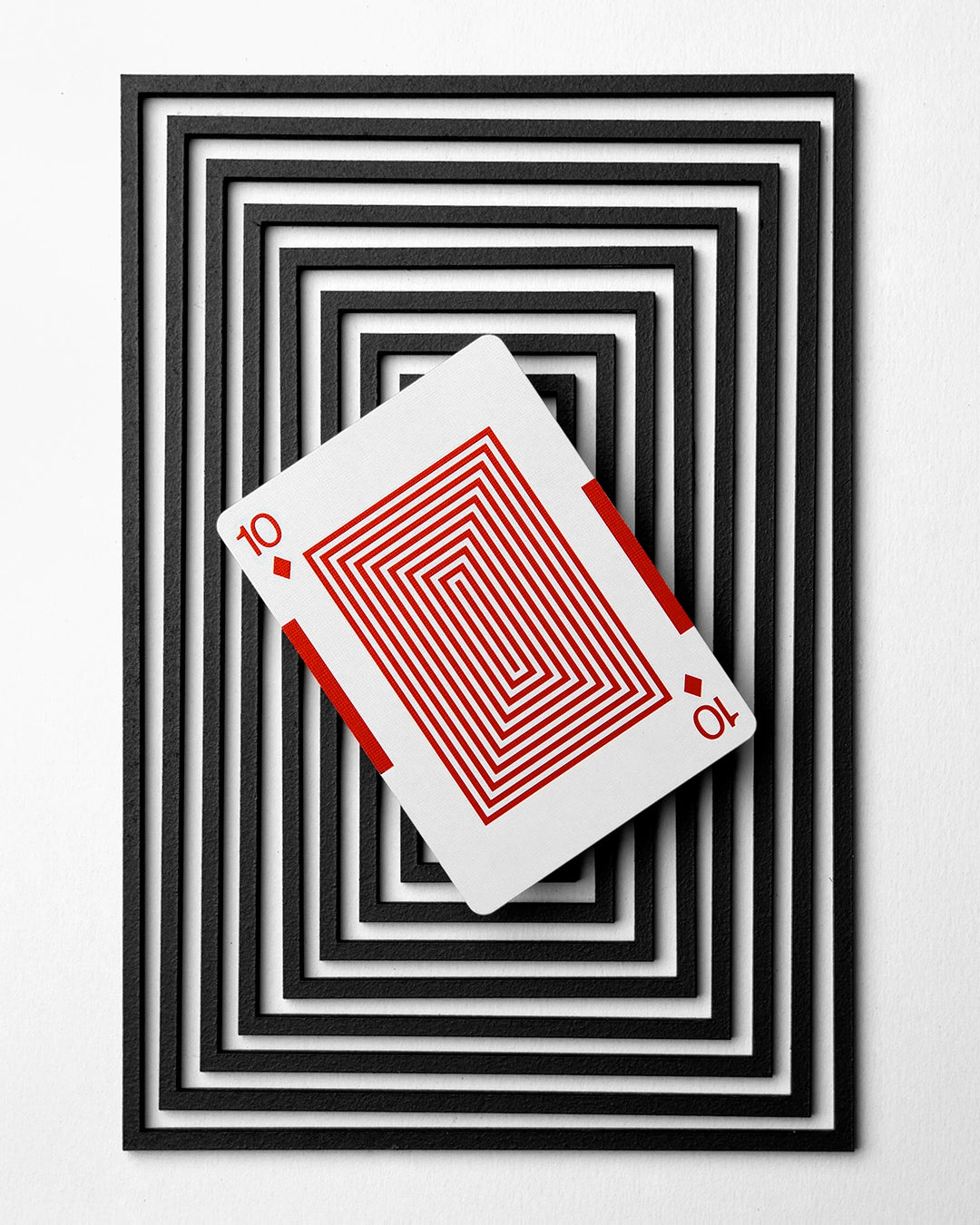 Eames "Starburst" Playing Cards (Black Edition)